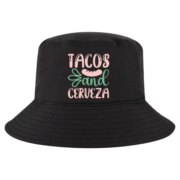 Tacos And Cerveza Cinco De Mayo Celebration Cool Comfort Performance Bucket Hat