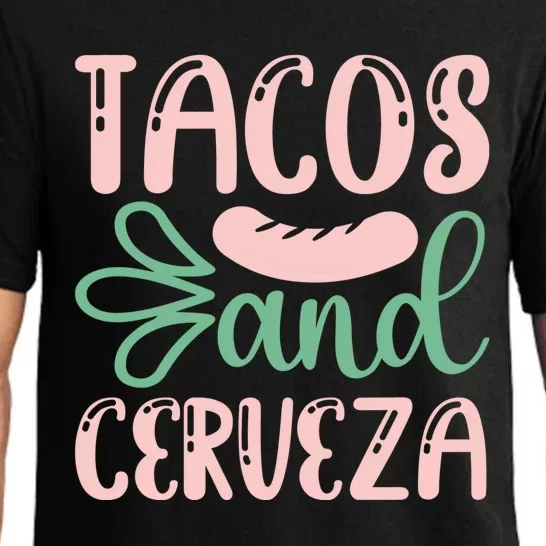 Tacos And Cerveza Cinco De Mayo Celebration Pajama Set