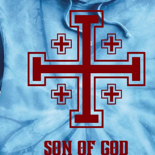 Traditional Aesthetics Crusader Gear Son Of God Tie Dye Hoodie