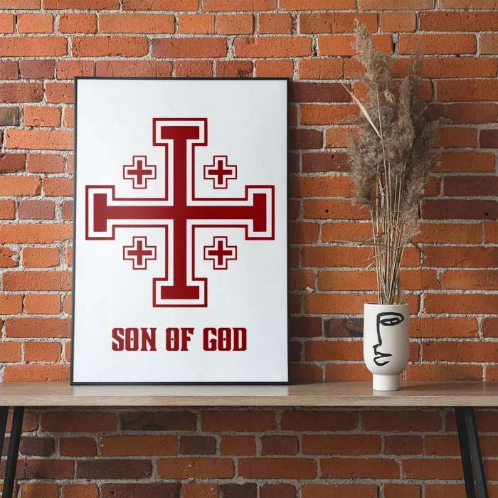 Traditional Aesthetics Crusader Gear Son Of God Poster