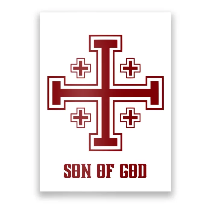 Traditional Aesthetics Crusader Gear Son Of God Poster