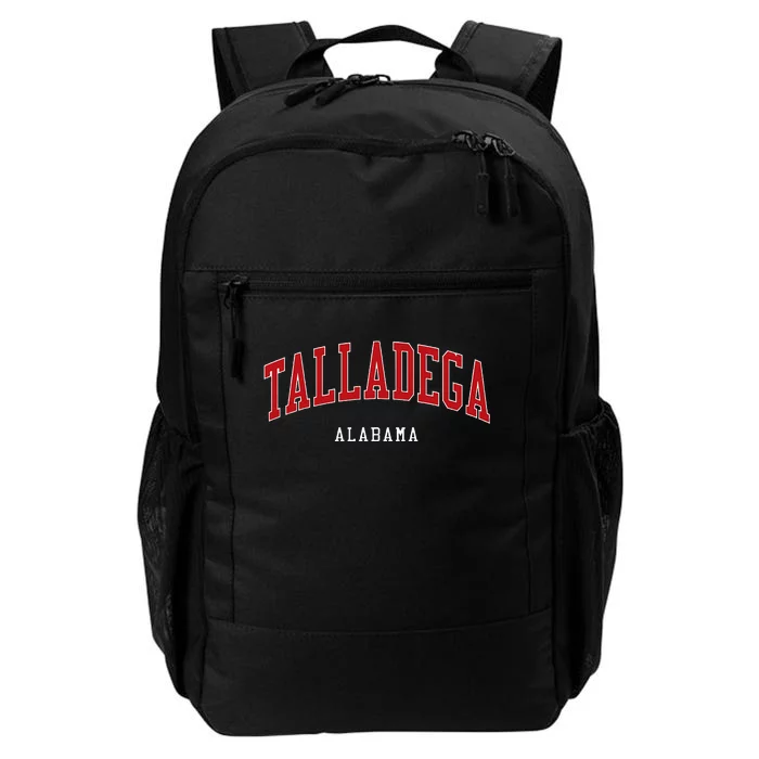 Talladega Alabama College University Style Daily Commute Backpack