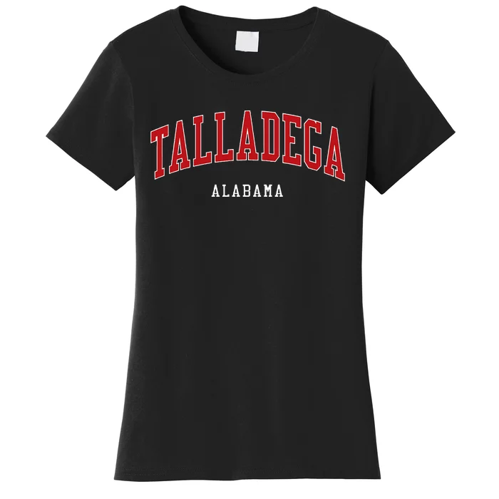 Talladega Alabama College University Style Women's T-Shirt