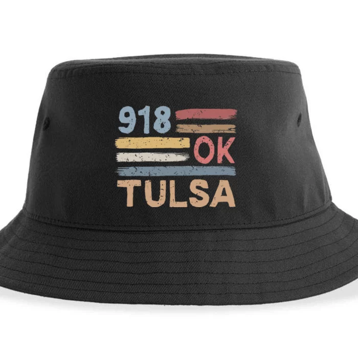 Tulsa Area Code 918 Residents State Oklahoma Sustainable Bucket Hat