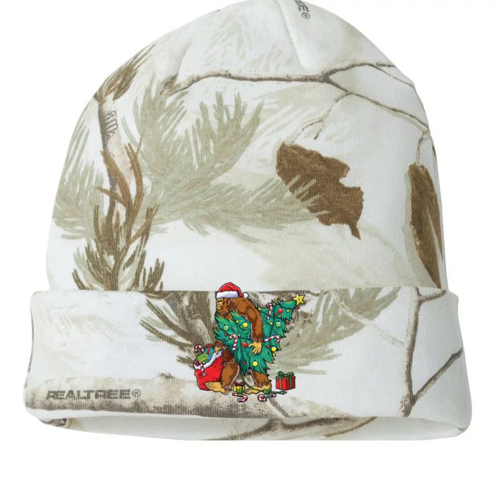 The Ape Carries Pine Trees And Christmas Presents To Deliver. Kati - 12in Camo Beanie