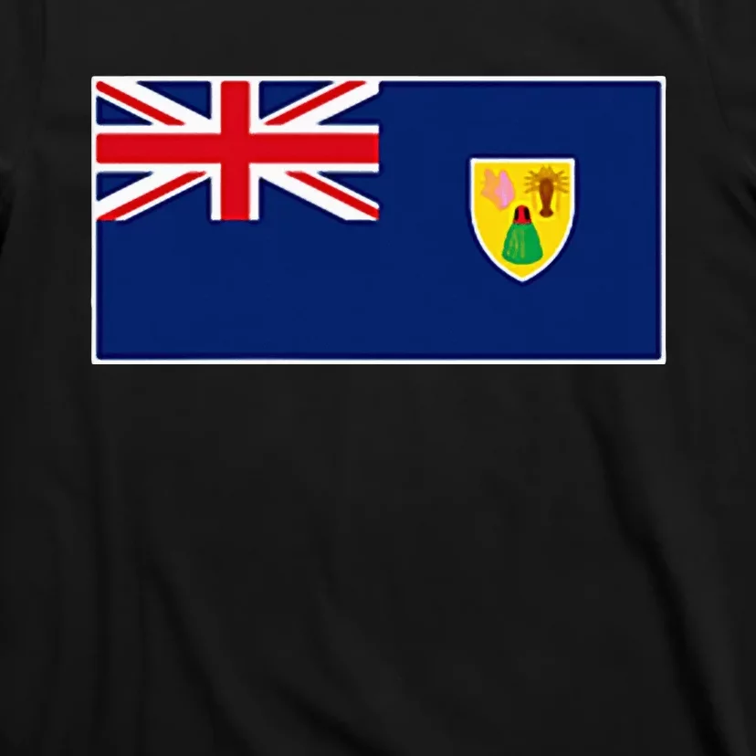 Turks And Caicos Islands Flag Providenciales Islander T-Shirt