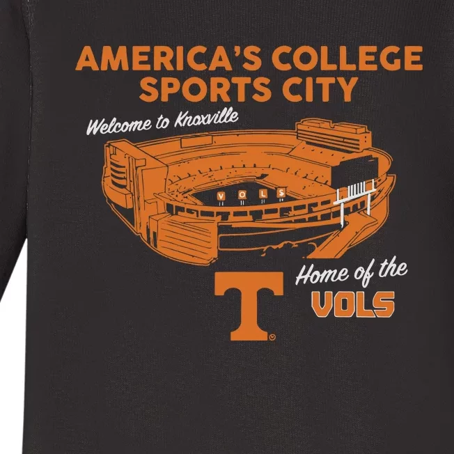 Tennessee America’S College Sports City Baby Long Sleeve Bodysuit