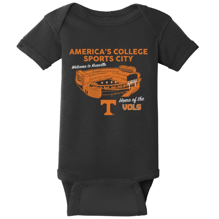 Tennessee America’S College Sports City Baby Bodysuit