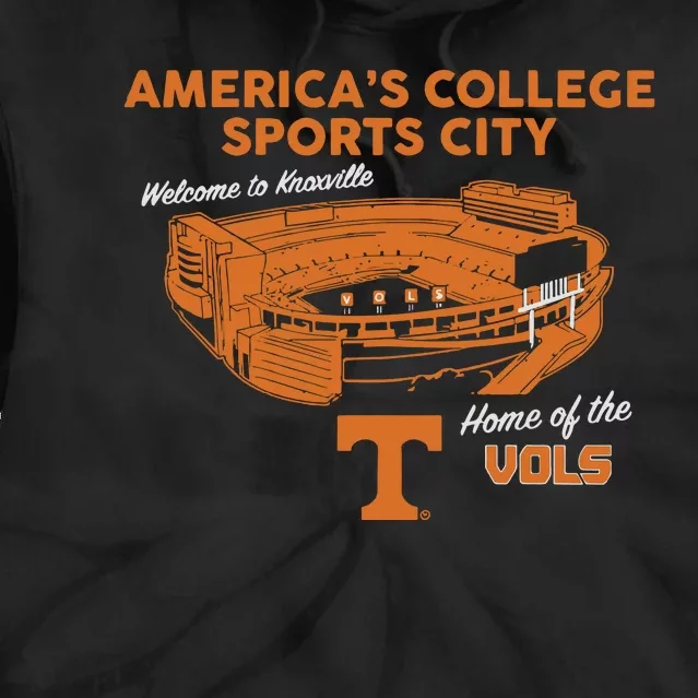 Tennessee America’S College Sports City Tie Dye Hoodie