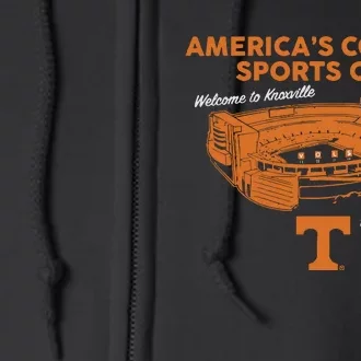 Tennessee America’S College Sports City Full Zip Hoodie