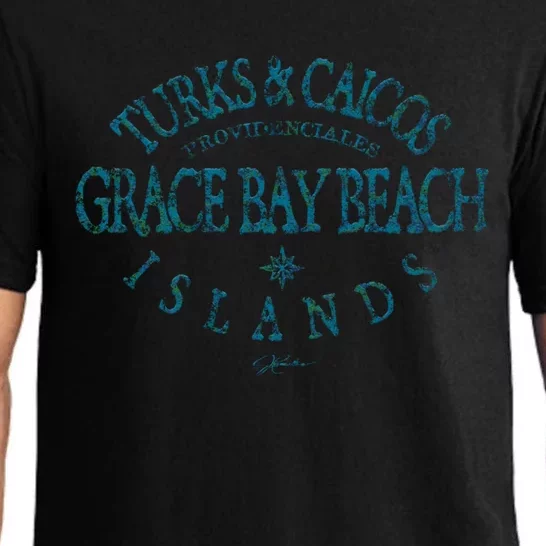 Turks And Caicos Islands Grace Bay Beach Gift Pajama Set