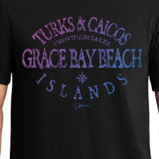 Turks And Caicos Islands Grace Bay Beach Gift Pajama Set