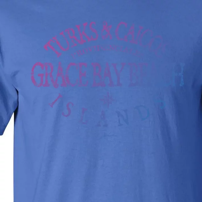 Turks And Caicos Islands Grace Bay Beach Gift Tall T-Shirt