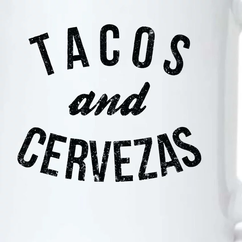 Tacos And Cervezas Black Color Changing Mug