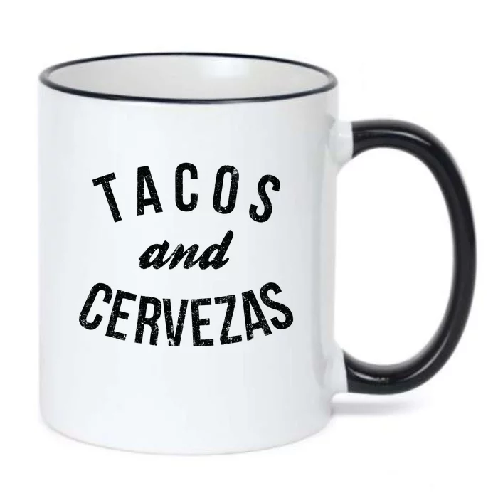 Tacos And Cervezas Black Color Changing Mug