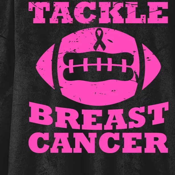 Tackle Breast Cancer Hooded Wearable Blanket