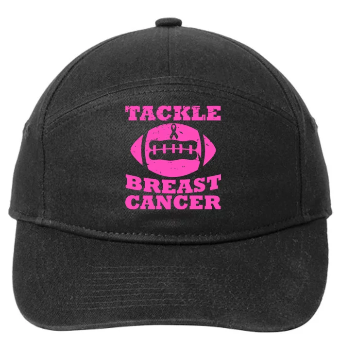 Tackle Breast Cancer 7-Panel Snapback Hat