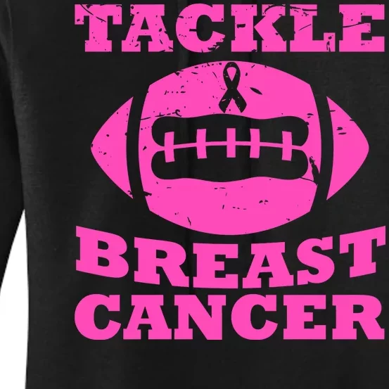 Tackle Breast Cancer Women's Pullover Hoodie