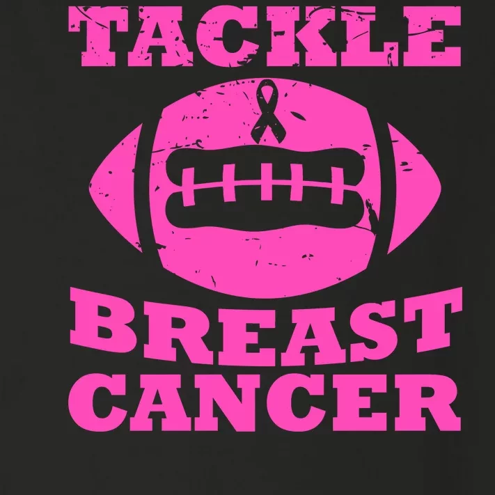 Tackle Breast Cancer Toddler Long Sleeve Shirt