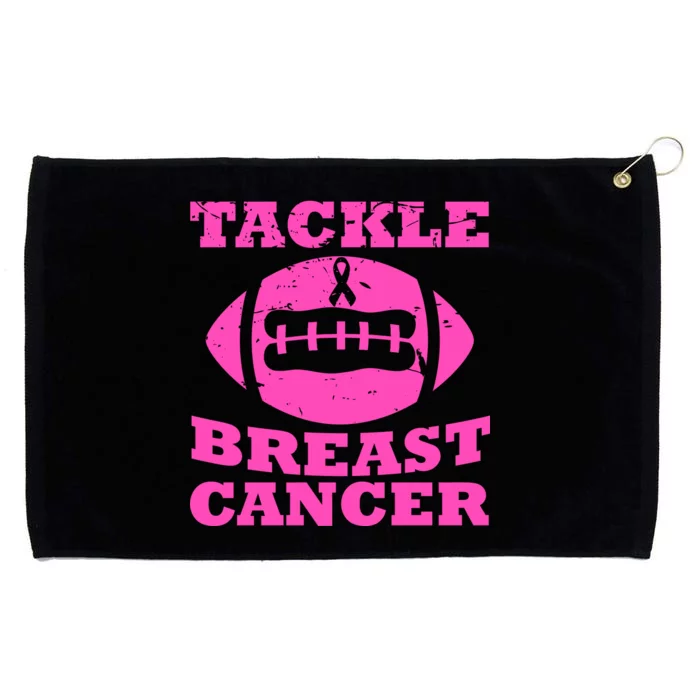 Tackle Breast Cancer Grommeted Golf Towel