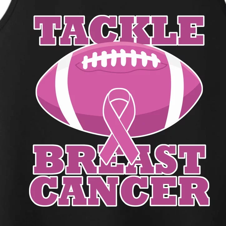 Tackle Breast Cancer Awareness Football Performance Tank