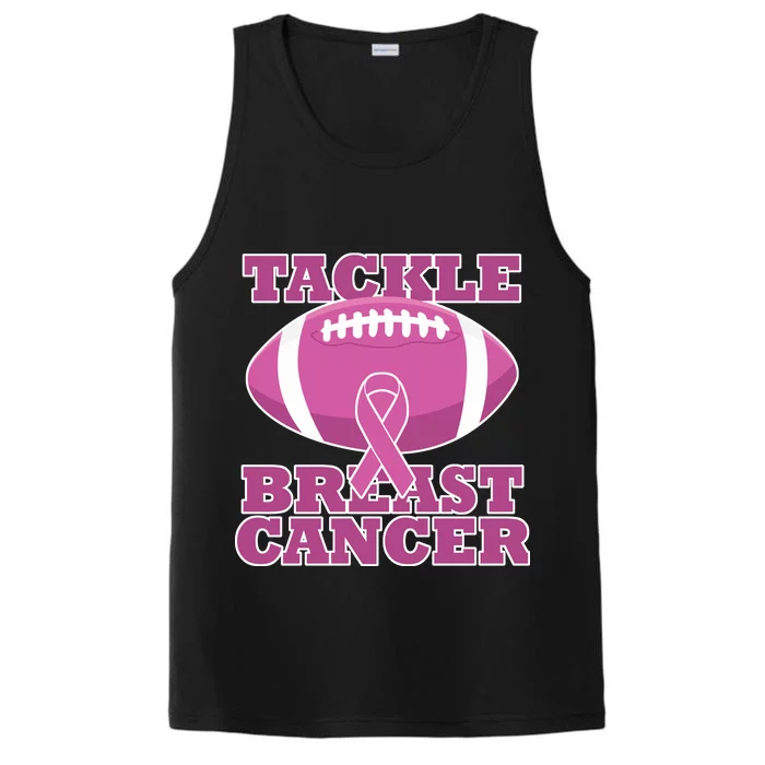 Tackle Breast Cancer Awareness Football Performance Tank