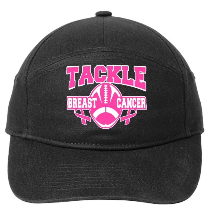 Tackle Breast Cancer1 7-Panel Snapback Hat