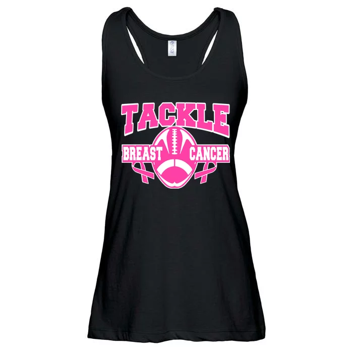 Tackle Breast Cancer1 Ladies Essential Flowy Tank