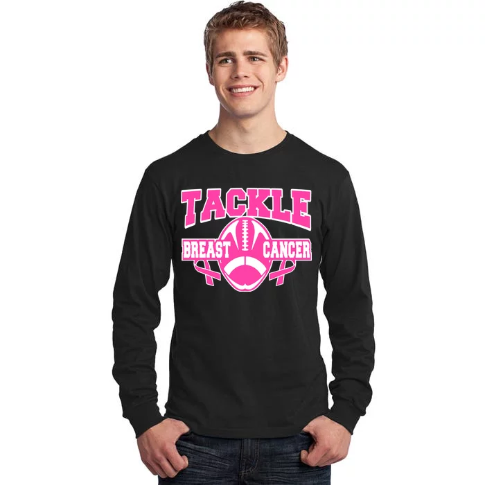 Tackle Breast Cancer1 Tall Long Sleeve T-Shirt