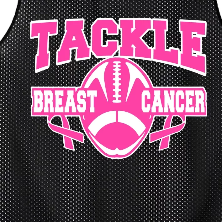 Tackle Breast Cancer1 Mesh Reversible Basketball Jersey Tank