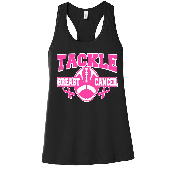 Tackle Breast Cancer1 Women's Racerback Tank