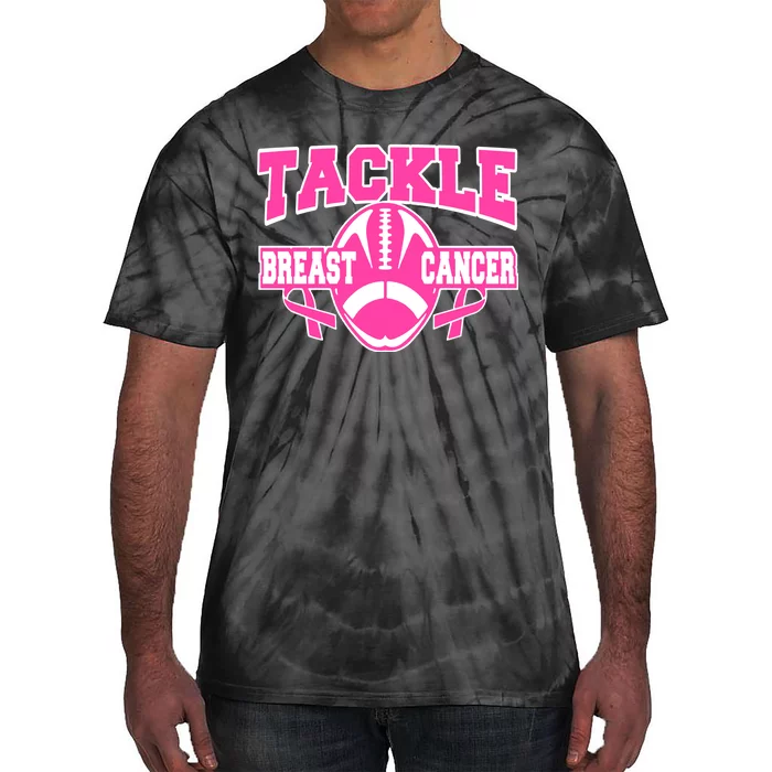 Tackle Breast Cancer1 Tie-Dye T-Shirt