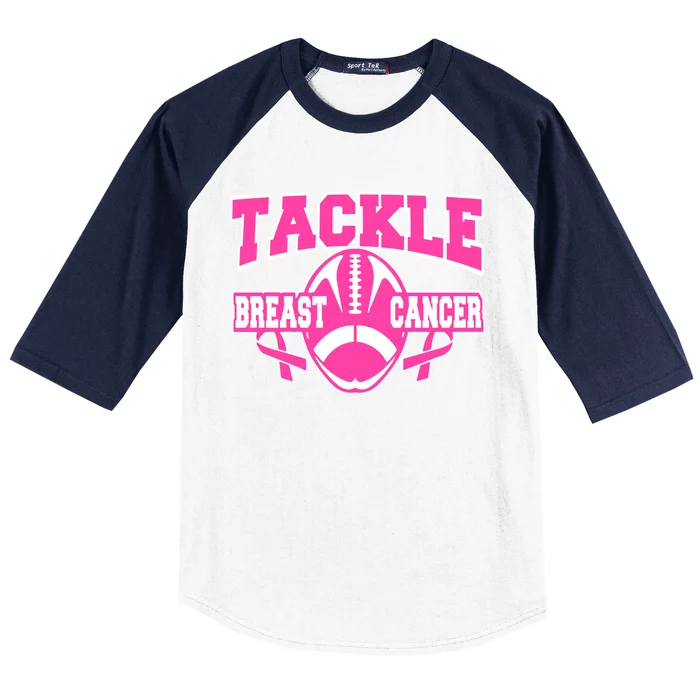 Tackle Breast Cancer1 Baseball Sleeve Shirt