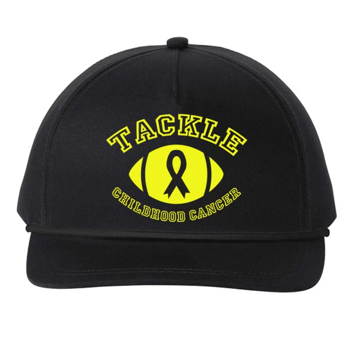 Tackle Childhood Cancer Snapback Five-Panel Rope Hat