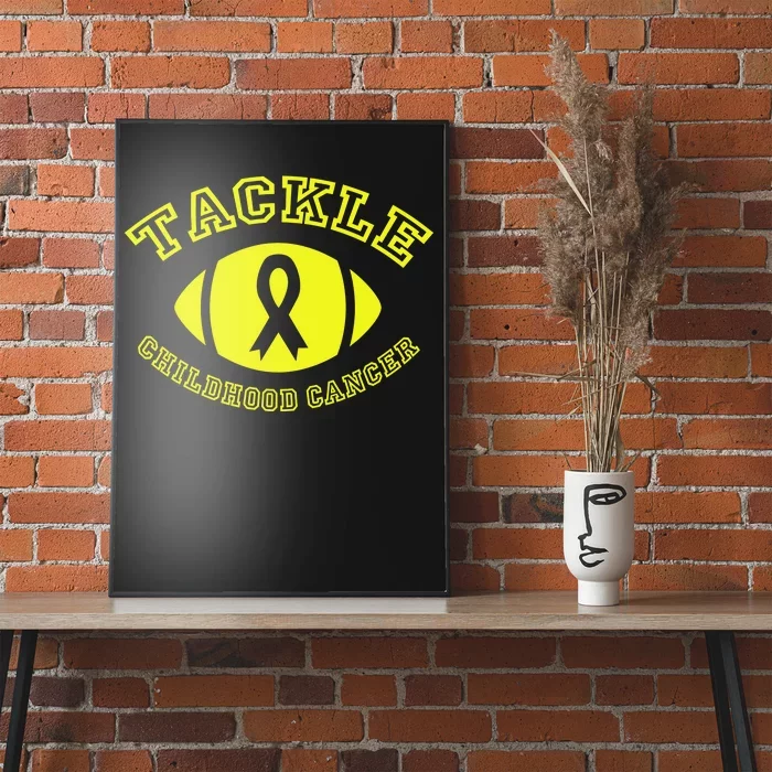 Tackle Childhood Cancer Poster