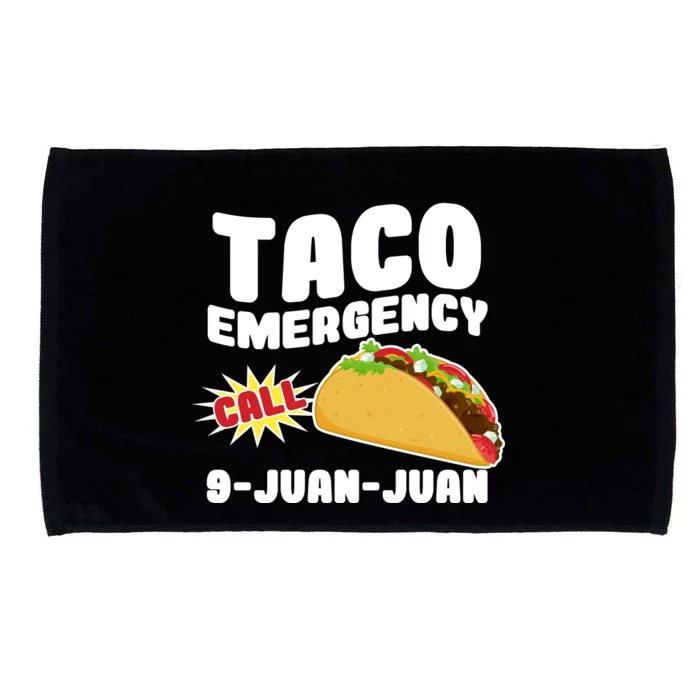 Taco Emergency Call 9-Juan-Juan Microfiber Hand Towel