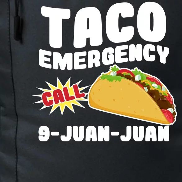 Taco Emergency Call 9-Juan-Juan Daily Commute Backpack