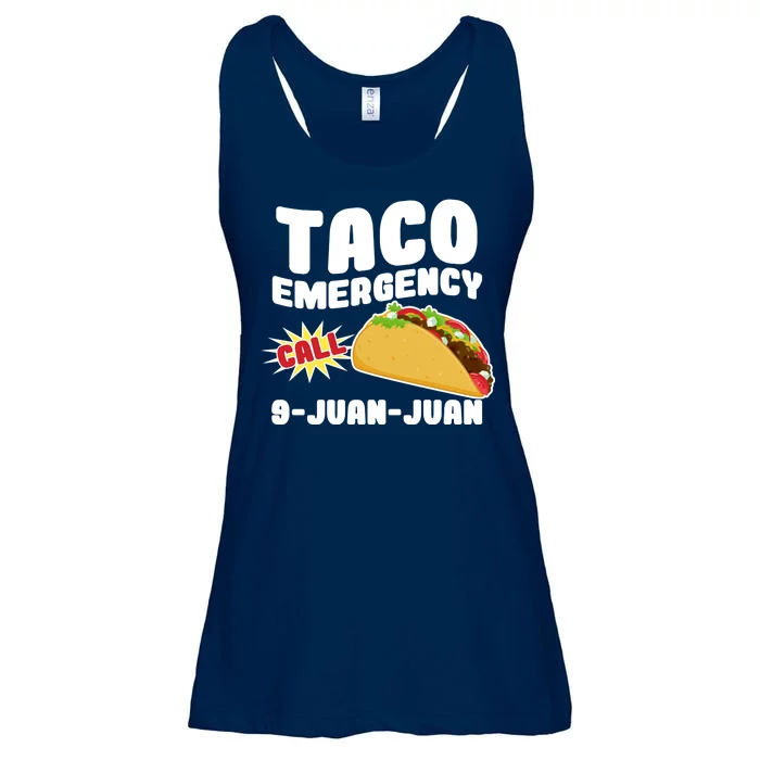 Taco Emergency Call 9-Juan-Juan Ladies Essential Flowy Tank