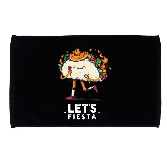 Taco Let's Fiesta Microfiber Hand Towel