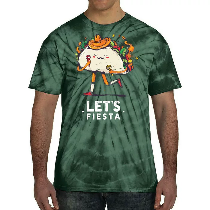 Taco Let's Fiesta Tie-Dye T-Shirt