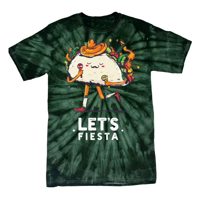 Taco Let's Fiesta Tie-Dye T-Shirt