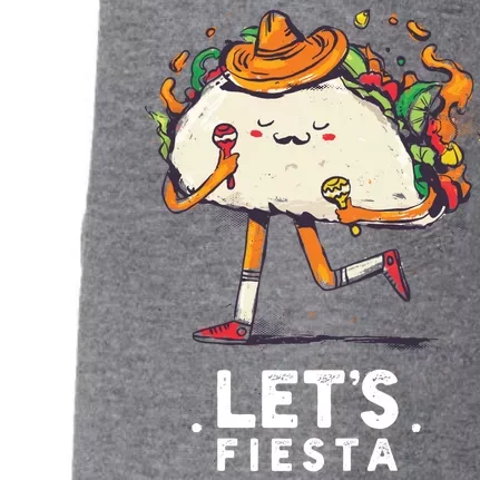 Taco Let's Fiesta Doggie 3-End Fleece Hoodie