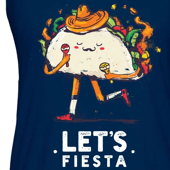 Taco Let's Fiesta Ladies Essential Flowy Tank