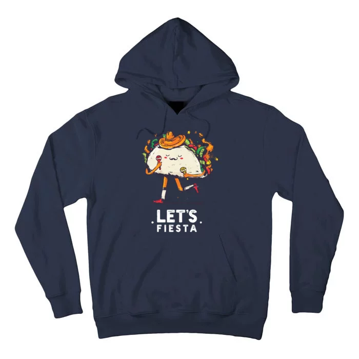 Taco Let's Fiesta Tall Hoodie