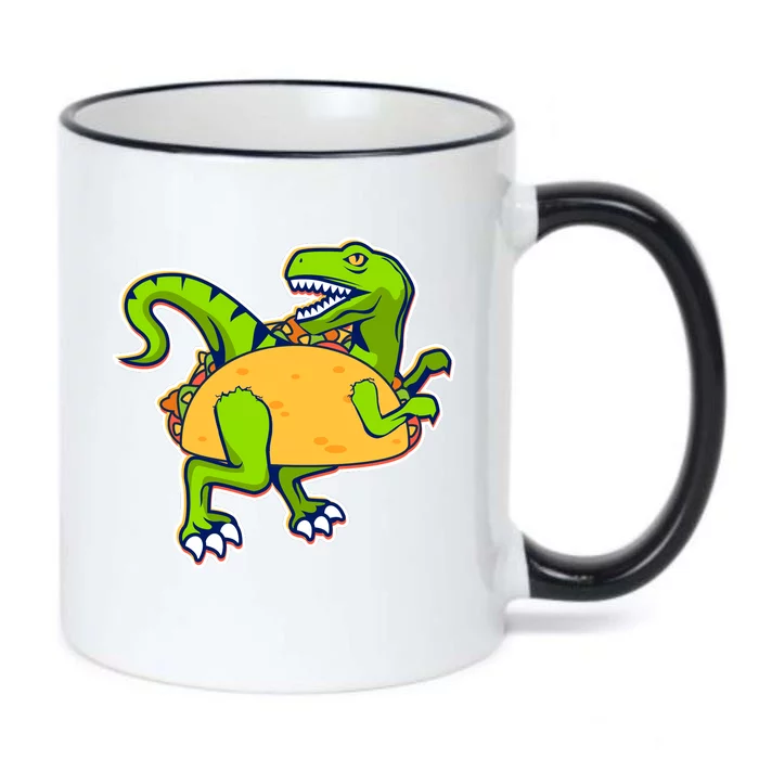 Taco-Raptor Black Color Changing Mug