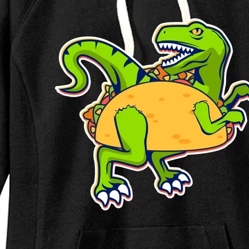 Taco-Raptor Women's Fleece Hoodie