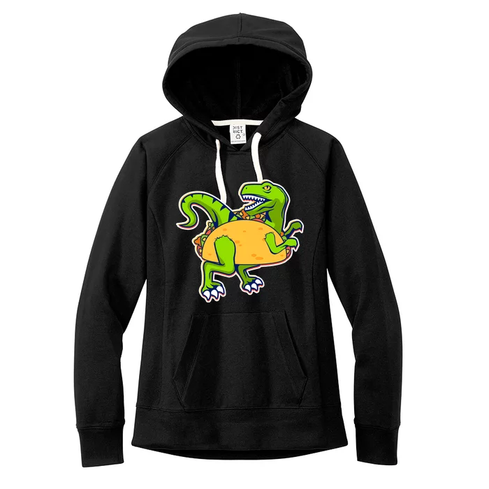 Taco-Raptor Women's Fleece Hoodie