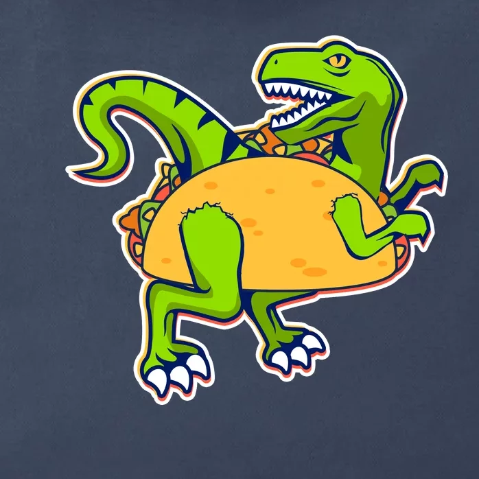 Taco-Raptor Zip Tote Bag