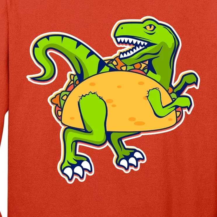 Taco-Raptor Tall Long Sleeve T-Shirt