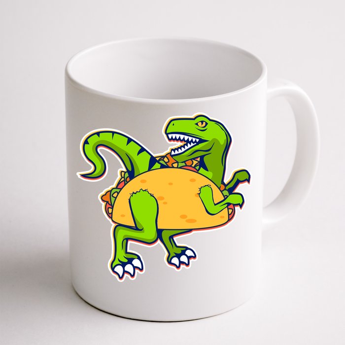 Taco-Raptor Front & Back Coffee Mug